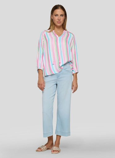 Rabe Crocus Multi Stripe Blouse – Relaxed Fit