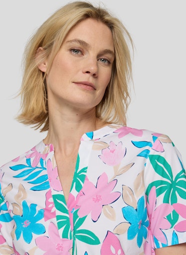 Rabe Multi Floral Tunic Dress