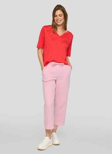 Rabe Coral V-Neck T-Shirt – Short Sleeve