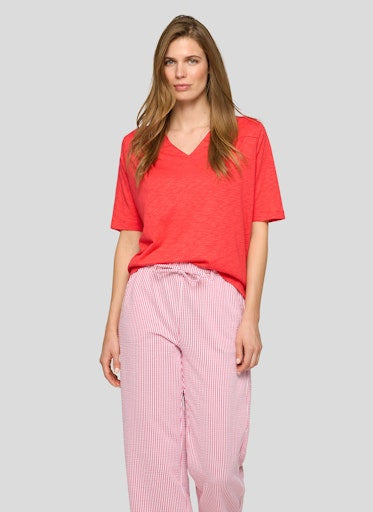 Rabe Coral V-Neck T-Shirt – Short Sleeve