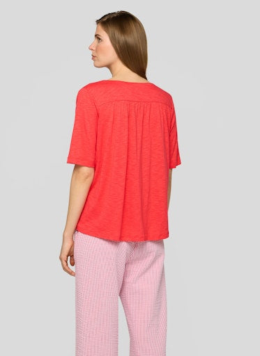 Rabe Coral V-Neck T-Shirt – Short Sleeve