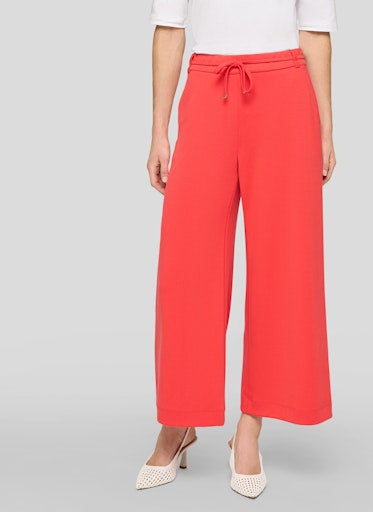 Rabe Coral Wide Leg Crop Trousers