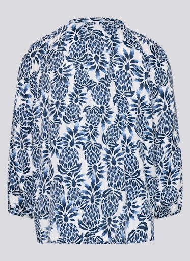 Rabe Blue Print Loose Fit Top