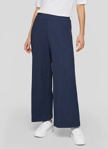 Rabe Pacific Blue Wide-Leg 7/8 Trousers