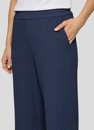 Rabe Pacific Blue Wide-Leg 7/8 Trousers