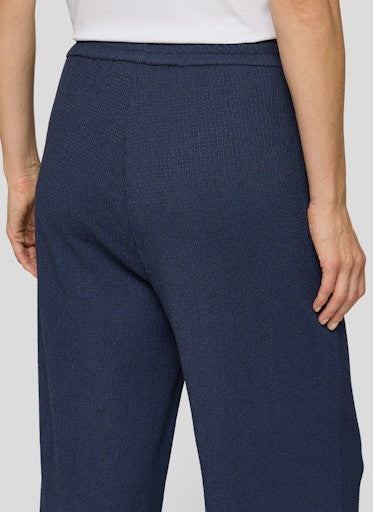 Rabe Pacific Blue Wide-Leg 7/8 Trousers