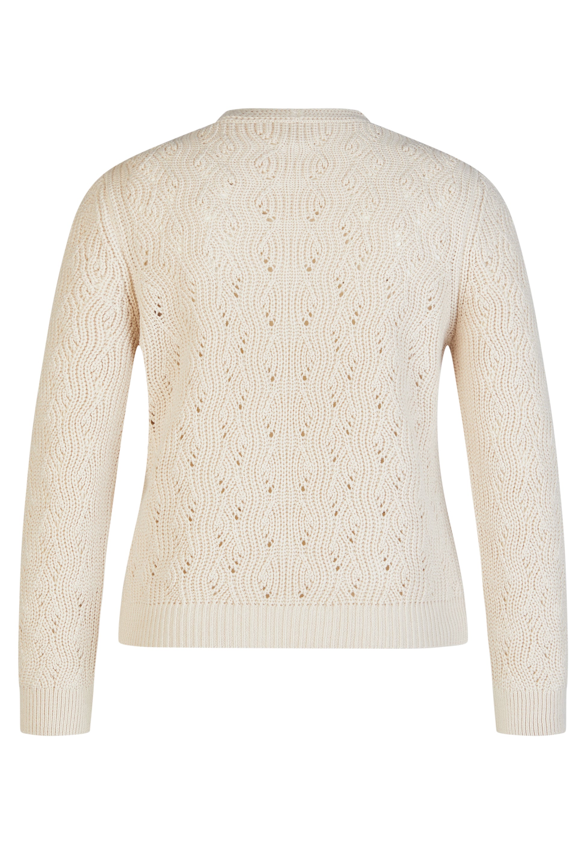 Rabe Alabaster V-Neck Knit Long Sleeves Sweater 56-115606