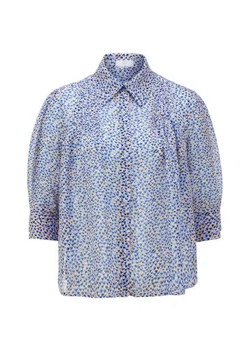 Riani tiny heart print blouse 545540