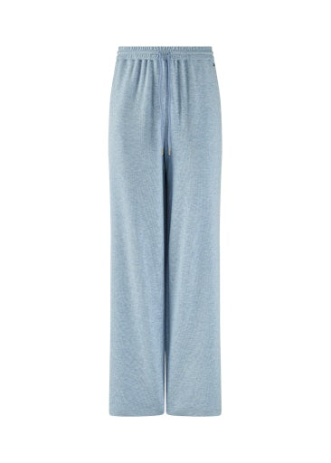 Riani Light Blue Wide Leg Soft feel Casual Trousers