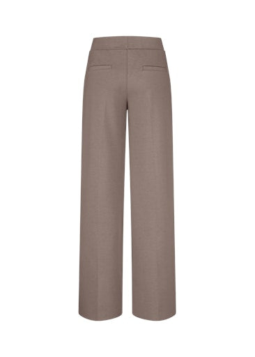 Riani Ash Wide Leg Trousers in Flowing Stretch Viscose Blend Pull-On Trousers
