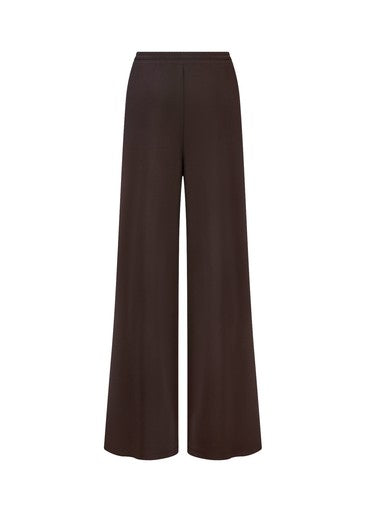 Riani Ebony Wide Leg Trousers – Soft Stretch Pull-On Trousers with Drawstring Waist