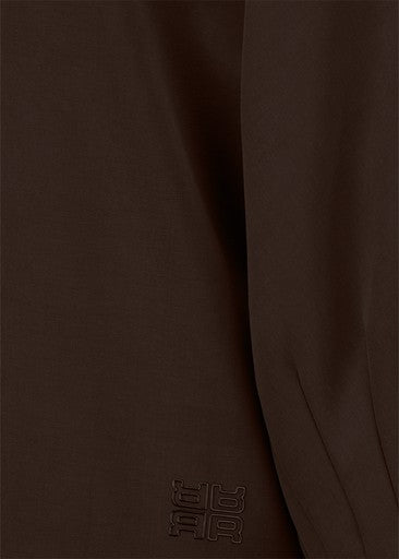 Riani Ebony Oversized Top – Soft Stretch Round Neck with 3/4 Sleeves
