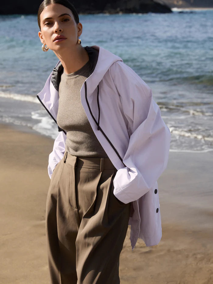 Creenstone Maureen hooded raincoat