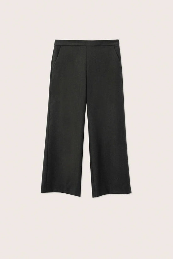 Rosso 35 dark green wool blend trouser S6524PA