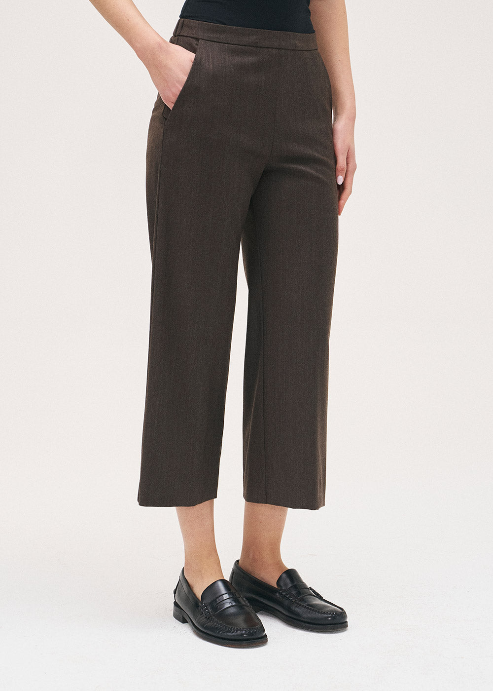 Rosso 35 wide leg crop trousers S6524pc