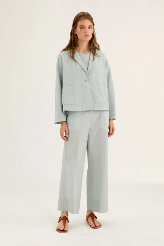 Rosso 35 crop wide leg trousers S7071P