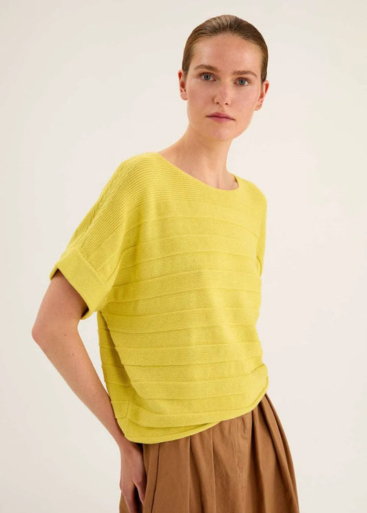 Rosso 35 short sleeve sweater S7115MG