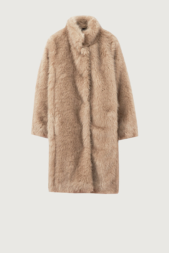 Rosso 35 faux fur coat S7150a