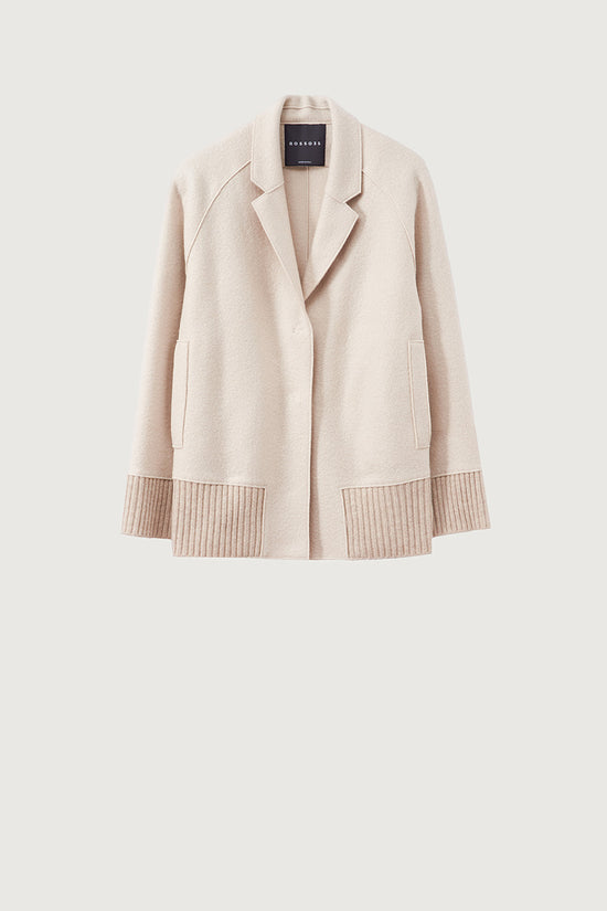 Rosso 35 boiled wool jacket S7169a