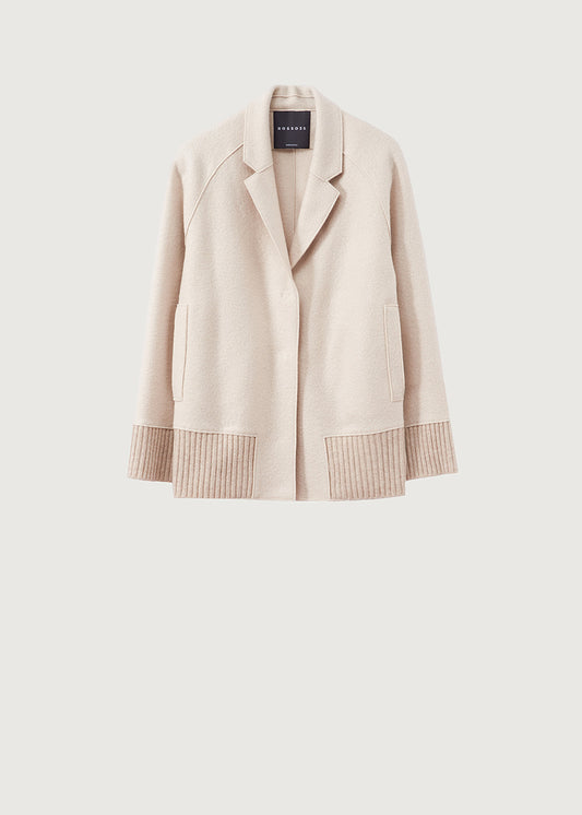 Rosso 35 boiled wool jacket S7169a