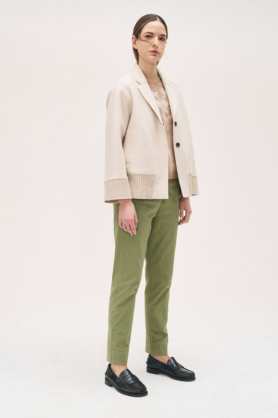 Rosso 35 boiled wool jacket S7169a