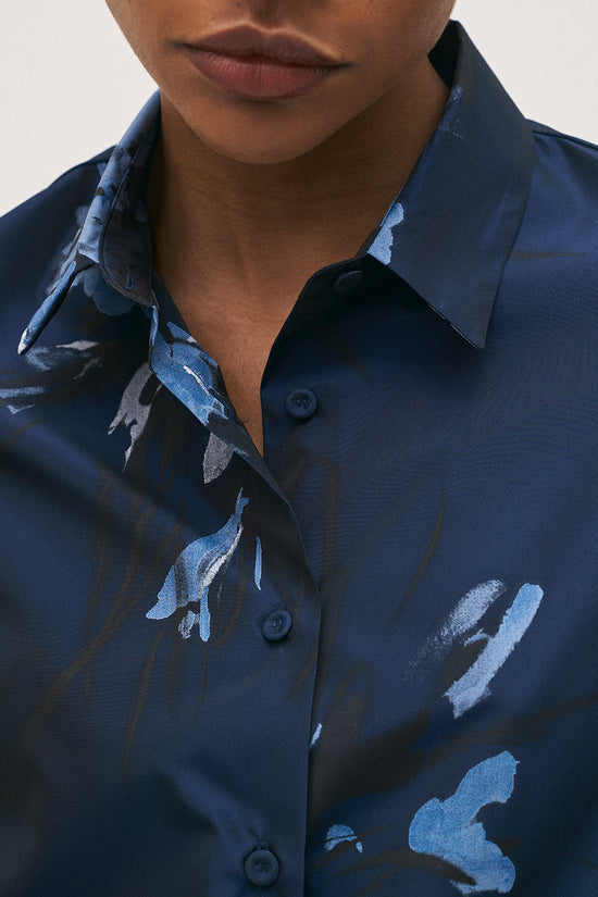 Rosso 35 floral print shirt S7249b