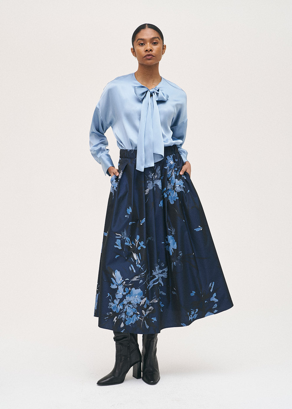 Rosso 35 floral print skirt S7250g