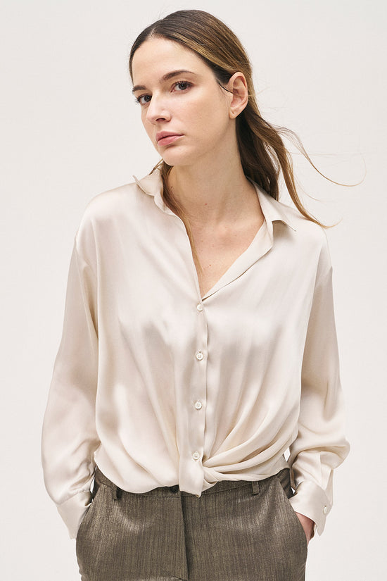 Rosso 35 waist knot shirt S7256b