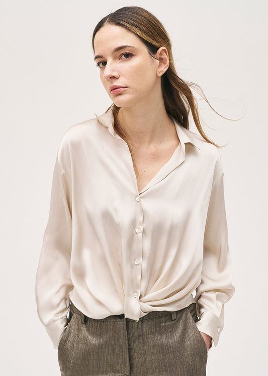 Rosso 35 waist knot shirt S7256b
