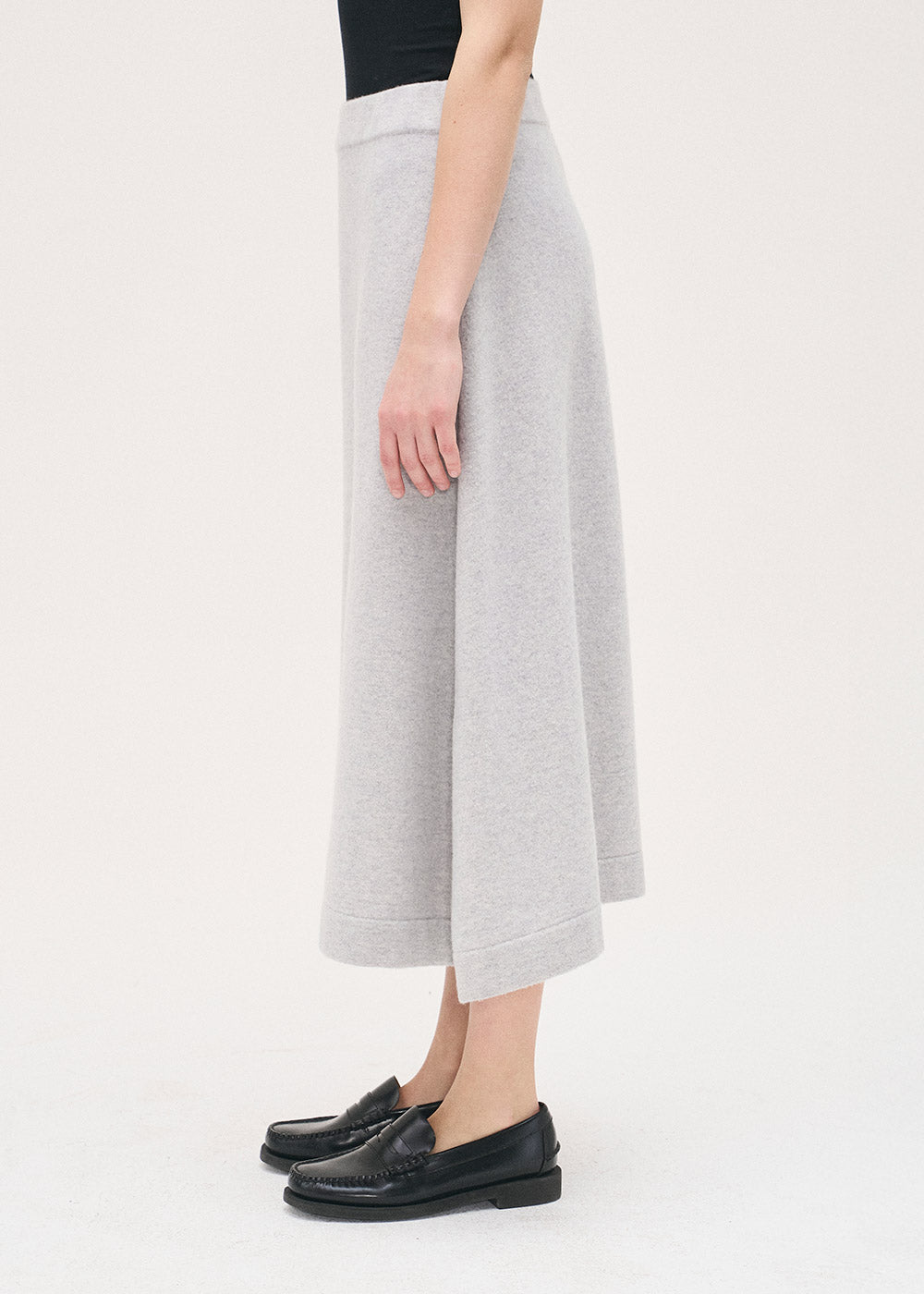 Rosso 35 knitted wool skirt S7306mg