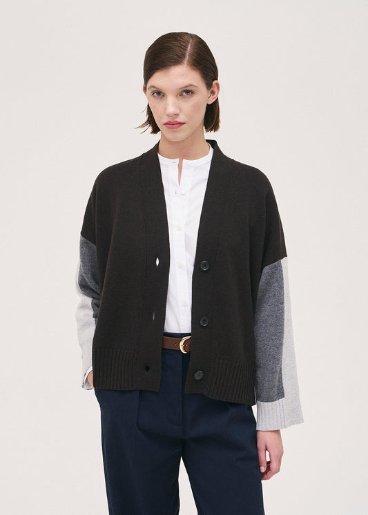 Rosso 35 knitted cardigan S7310mg