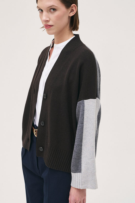 Rosso 35 knitted cardigan S7310mg