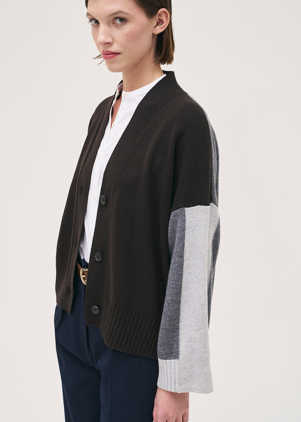 Rosso 35 knitted cardigan S7310mg