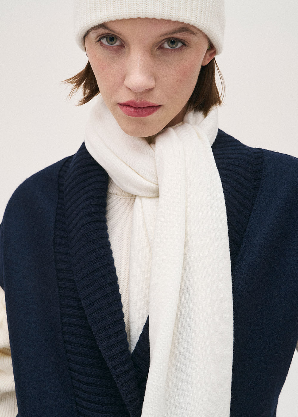 Rosso 35 wool scarf Sc60mg