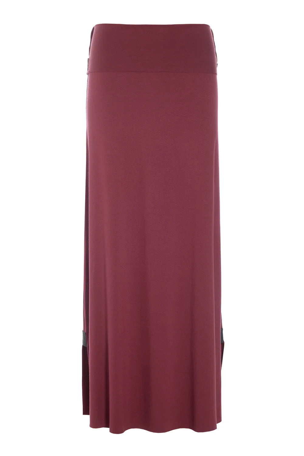 Henriette Steffensen Bordeaux Long Jersey Skirt