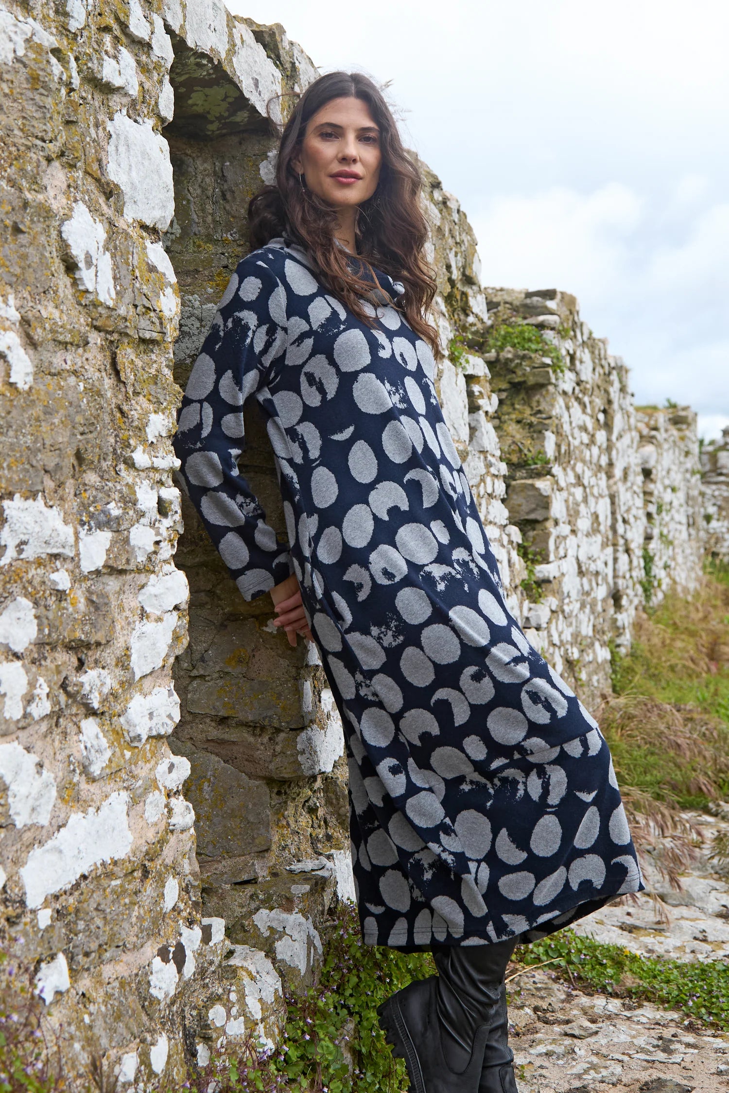 Sahara spotted bubble dress SPD6496