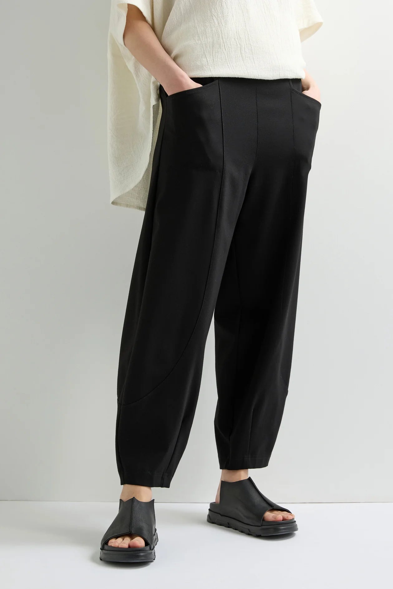 Sahara ponte bubble trousers Spp2025-p