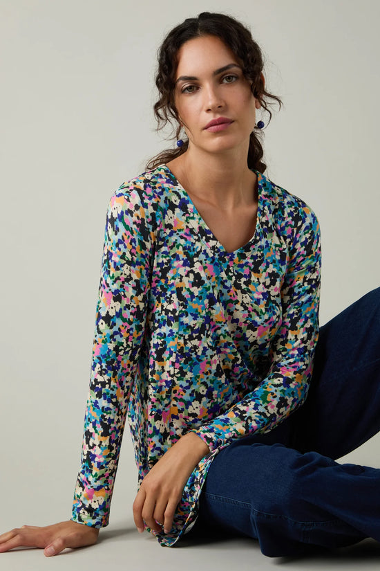 Sahara confetti jersey top Spt5512-cc