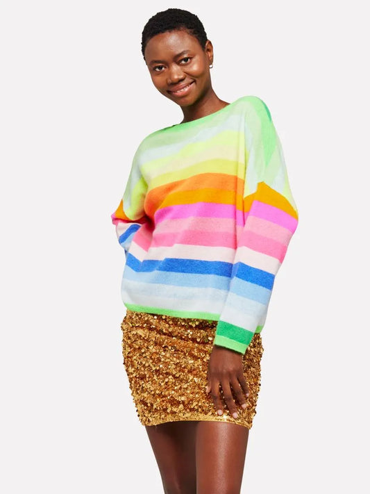Brodie Doris stripe sweater SS25B093