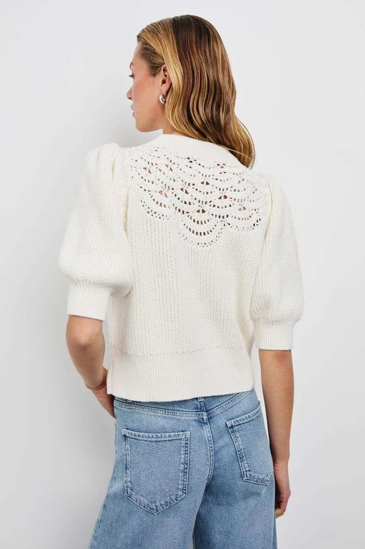 Rails loose knit neckline sweater Steph