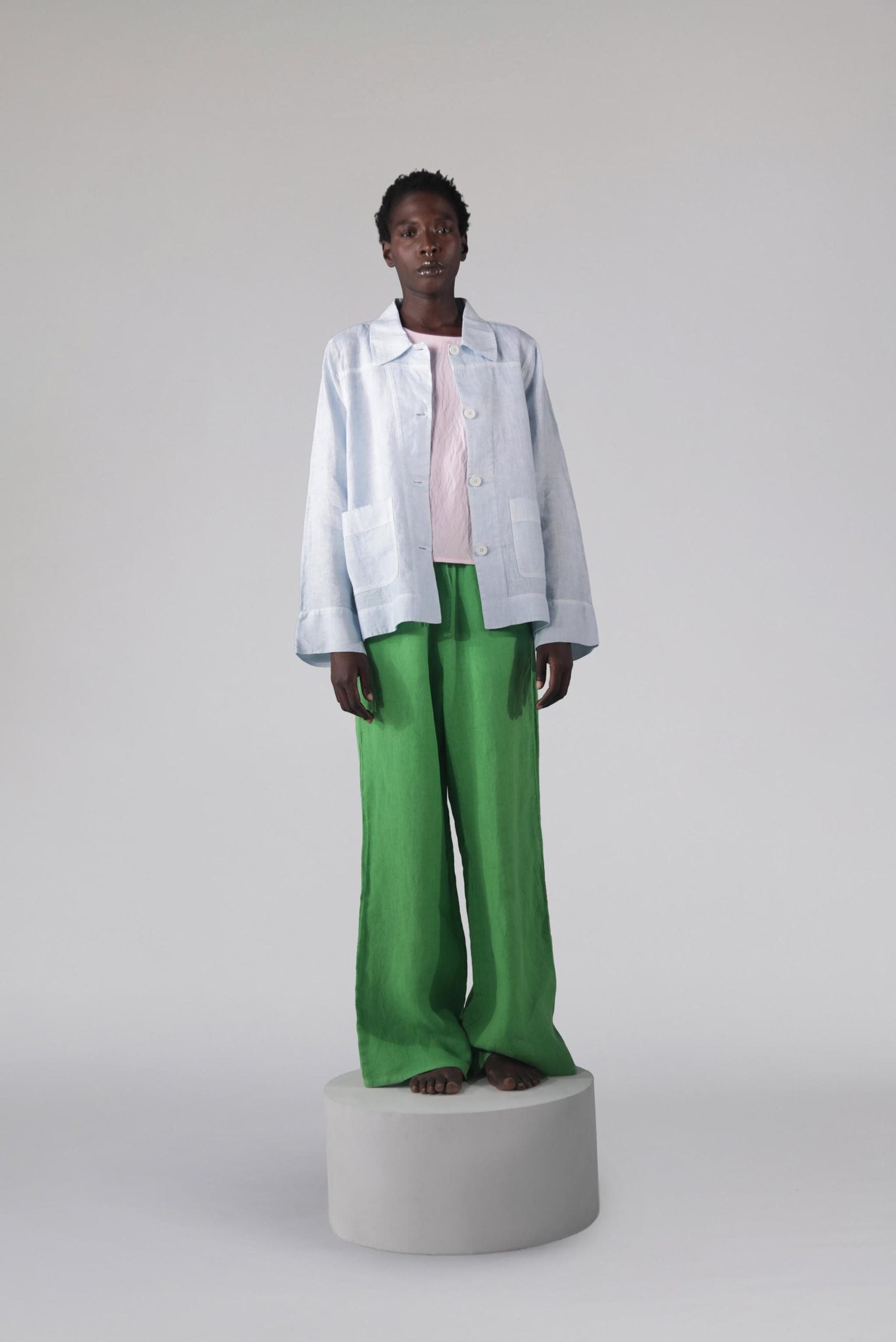 Elemente Clemente Naipun Glacier Linen Jacket