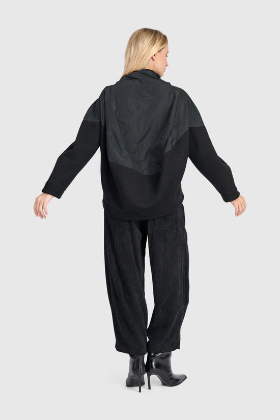 Alembika Black Urban Cody Drawstring Pullover