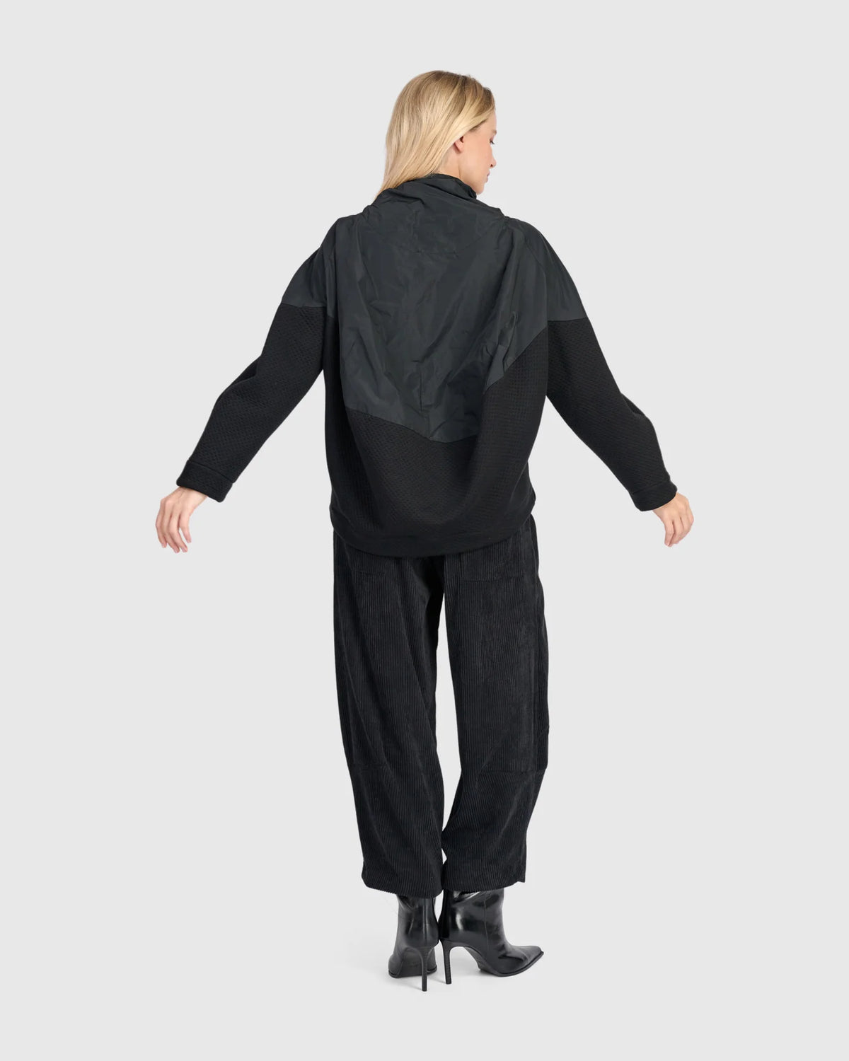 Alembika Black Urban Cody Drawstring Pullover