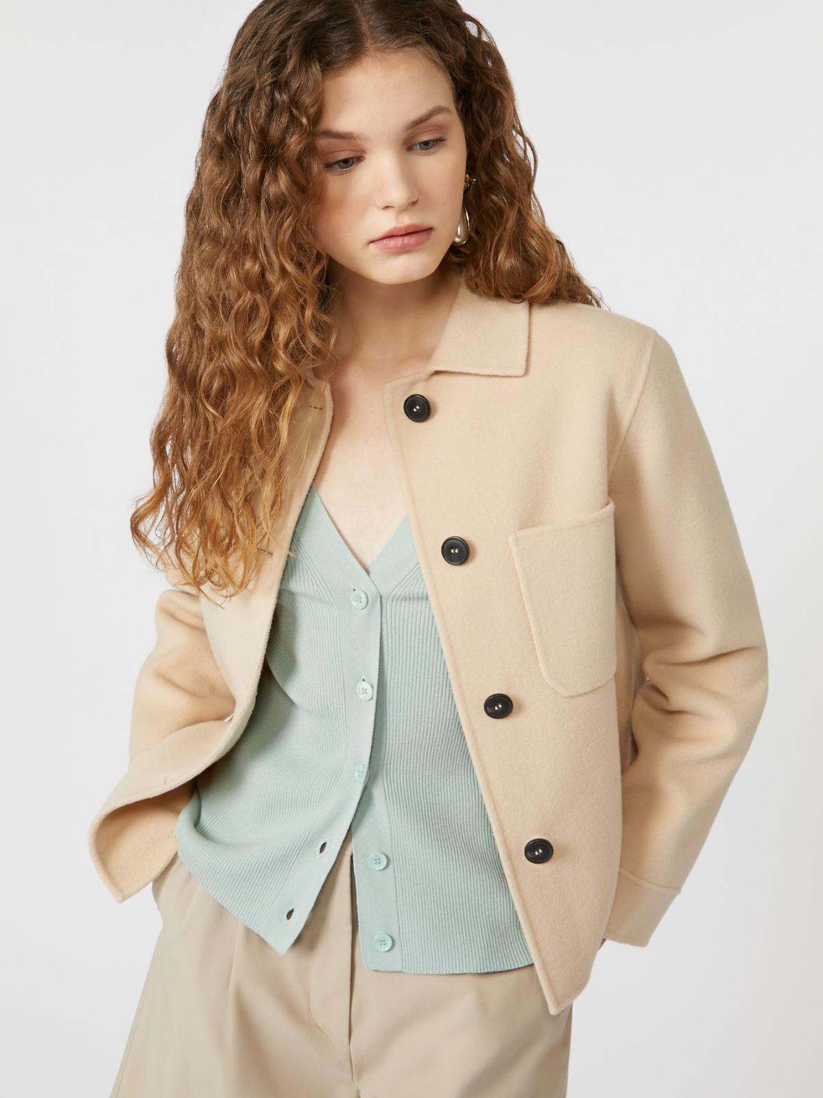 Max Mara Weekend wool shacket Nordica