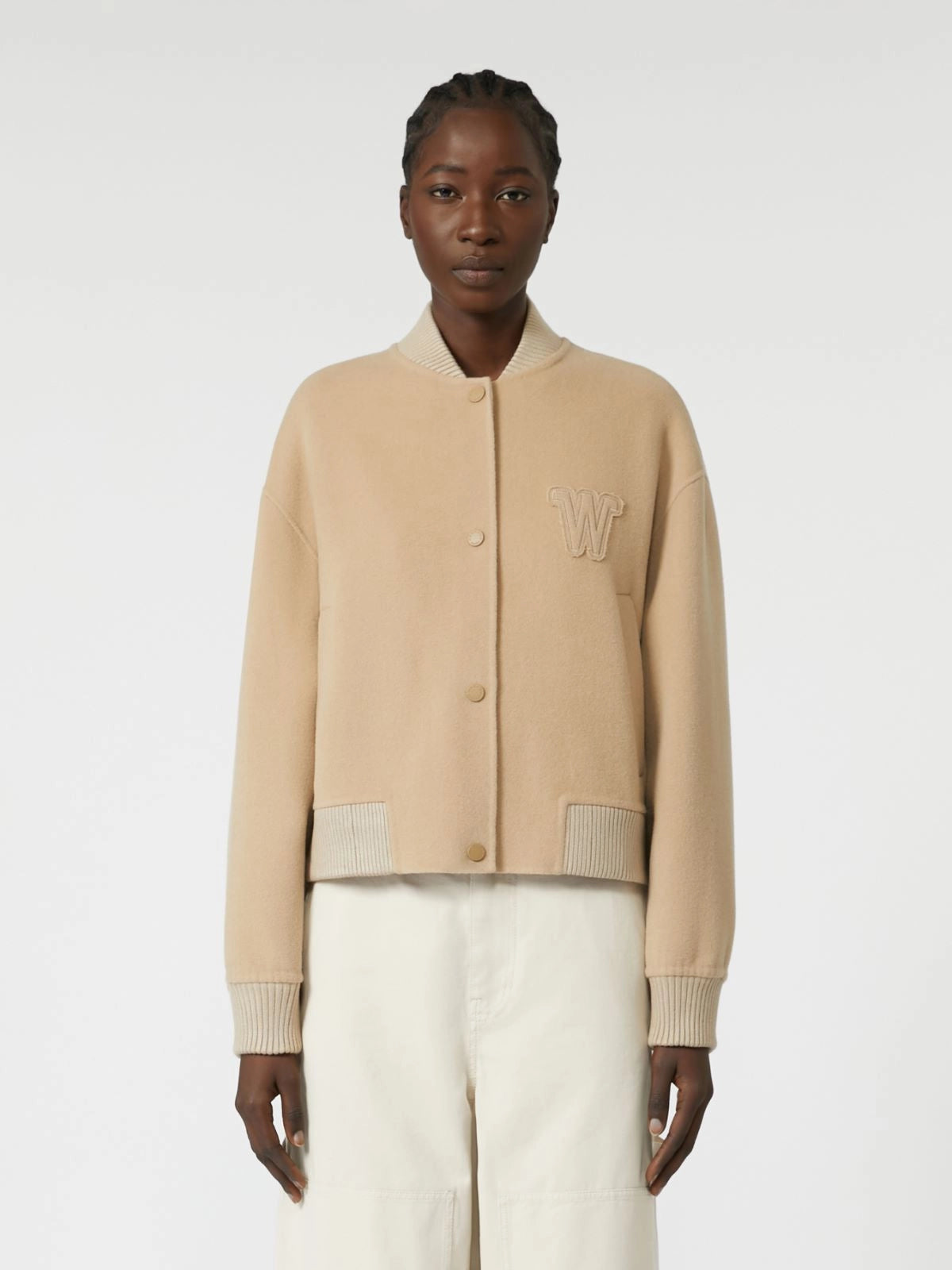 Max Mara Weekend wool-blend bomber jacket Zelante