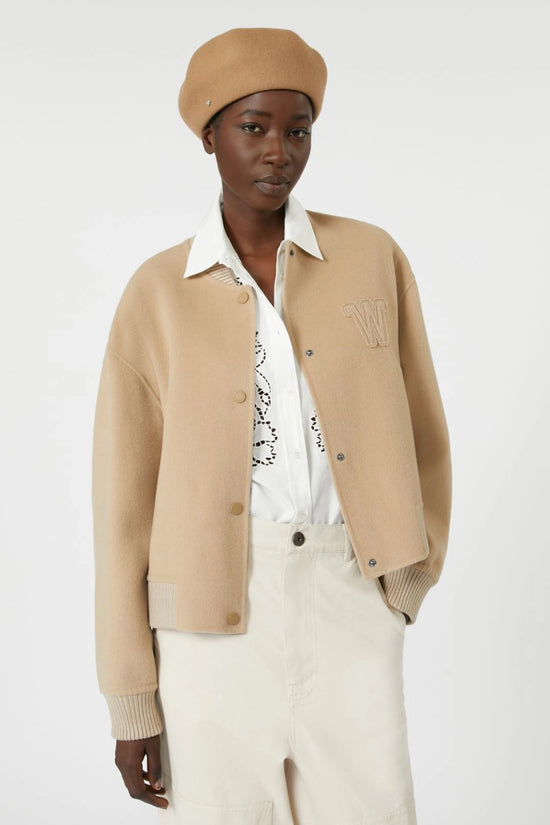 Max Mara Weekend wool-blend bomber jacket Zelante Jane Young