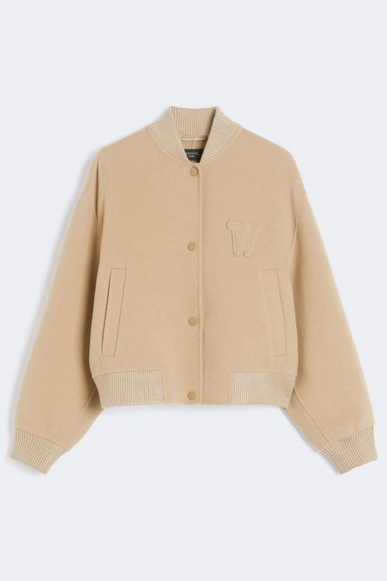 Max Mara Weekend wool-blend bomber jacket Zelante