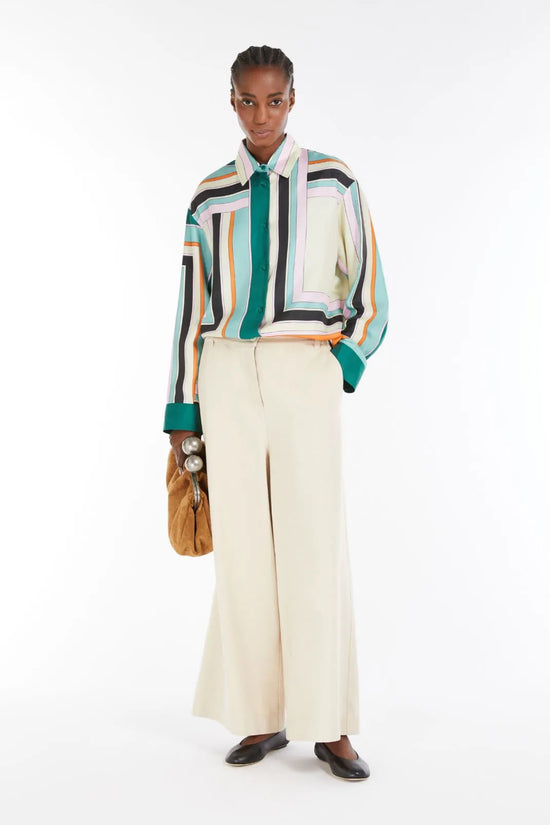 Max Mara Weekend printed silk shirt Formia