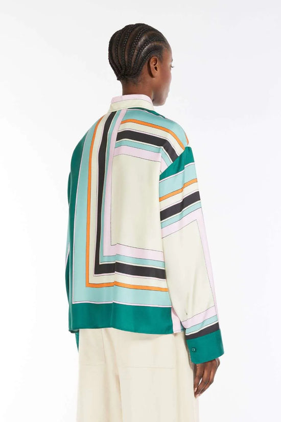 Max Mara Weekend printed silk shirt Formia