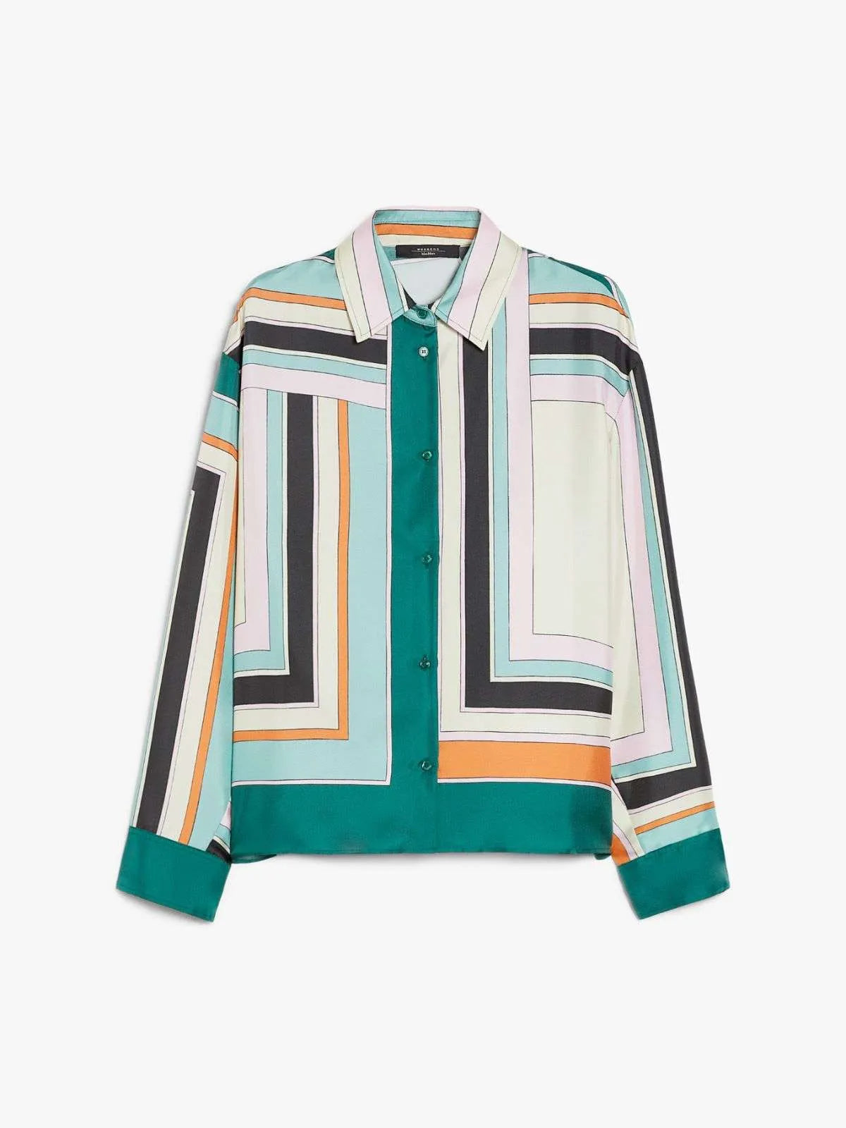 Max Mara Weekend printed silk shirt Formia